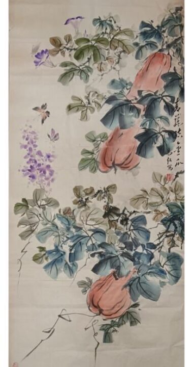 陈纸绘新画